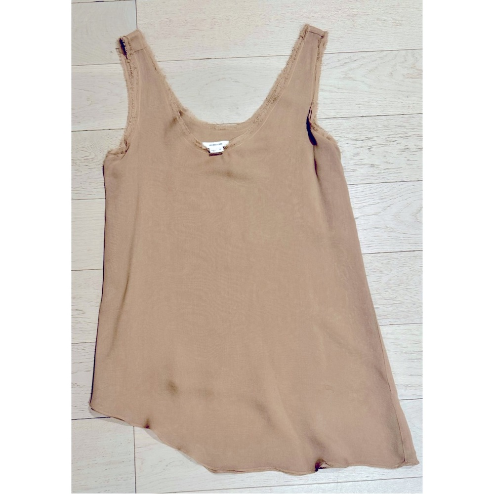 🌟 Helmut Lang Semi Sheer Tank Top Taupe 🌟
